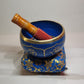 Singing bowl - indigo om - Rivendell Shop