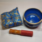 Singing bowl - indigo om - Rivendell Shop
