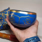 Singing bowl - indigo om - Rivendell Shop