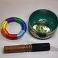 Singing bowl - chakra green - Rivendell Shop