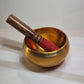 Singing bowl - flower of life gold - Rivendell Shop