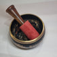 Singing bowl - om mantra black - Rivendell Shop