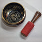 Singing bowl - om mantra black - Rivendell Shop