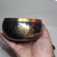Singing bowl - om mantra black - Rivendell Shop