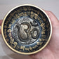 Singing bowl - om mantra black - Rivendell Shop