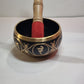 Singing bowl - brass tree of life - Rivendell Shop