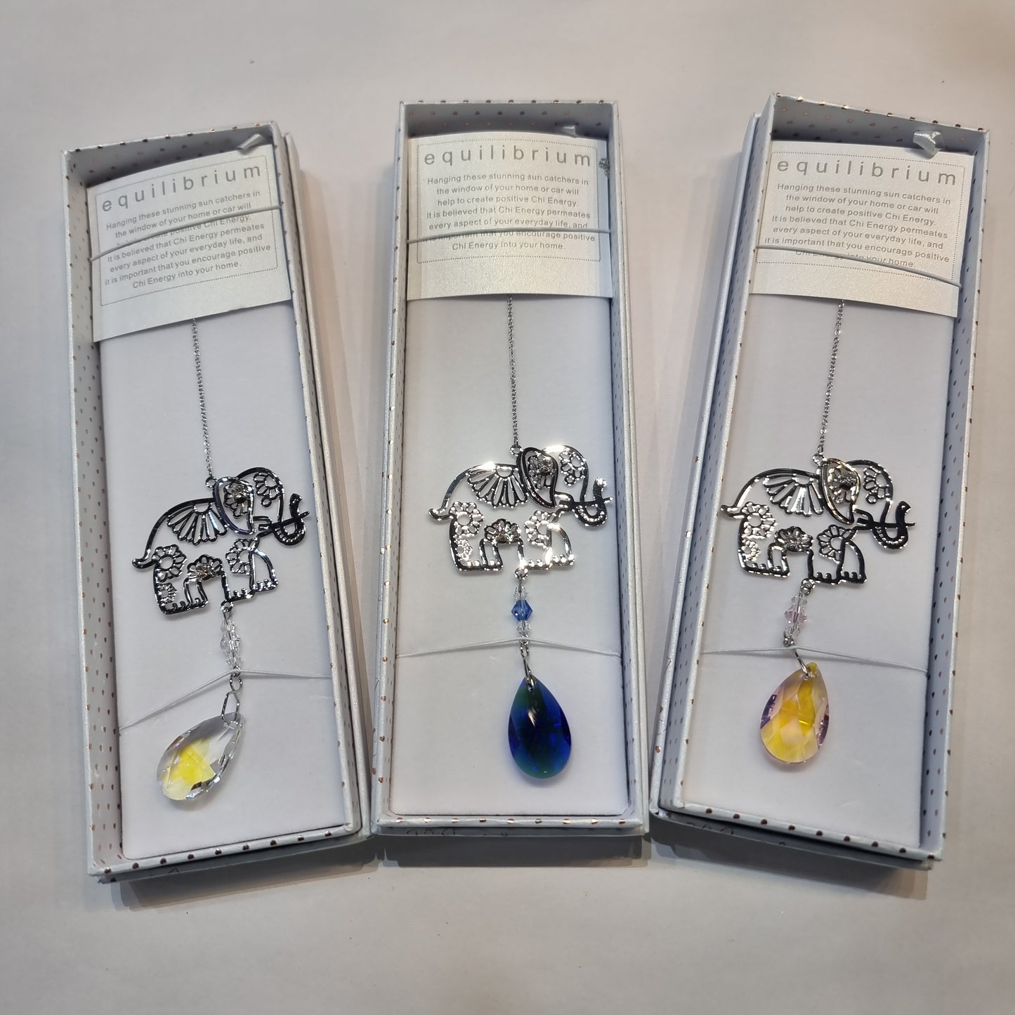 Equilibrium hanging - lucky elephant - Rivendell Shop