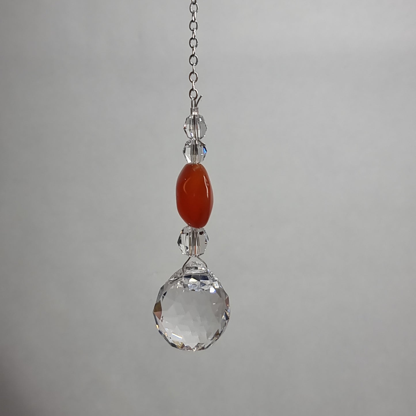 Clarus hanging - carnelian - Rivendell Shop