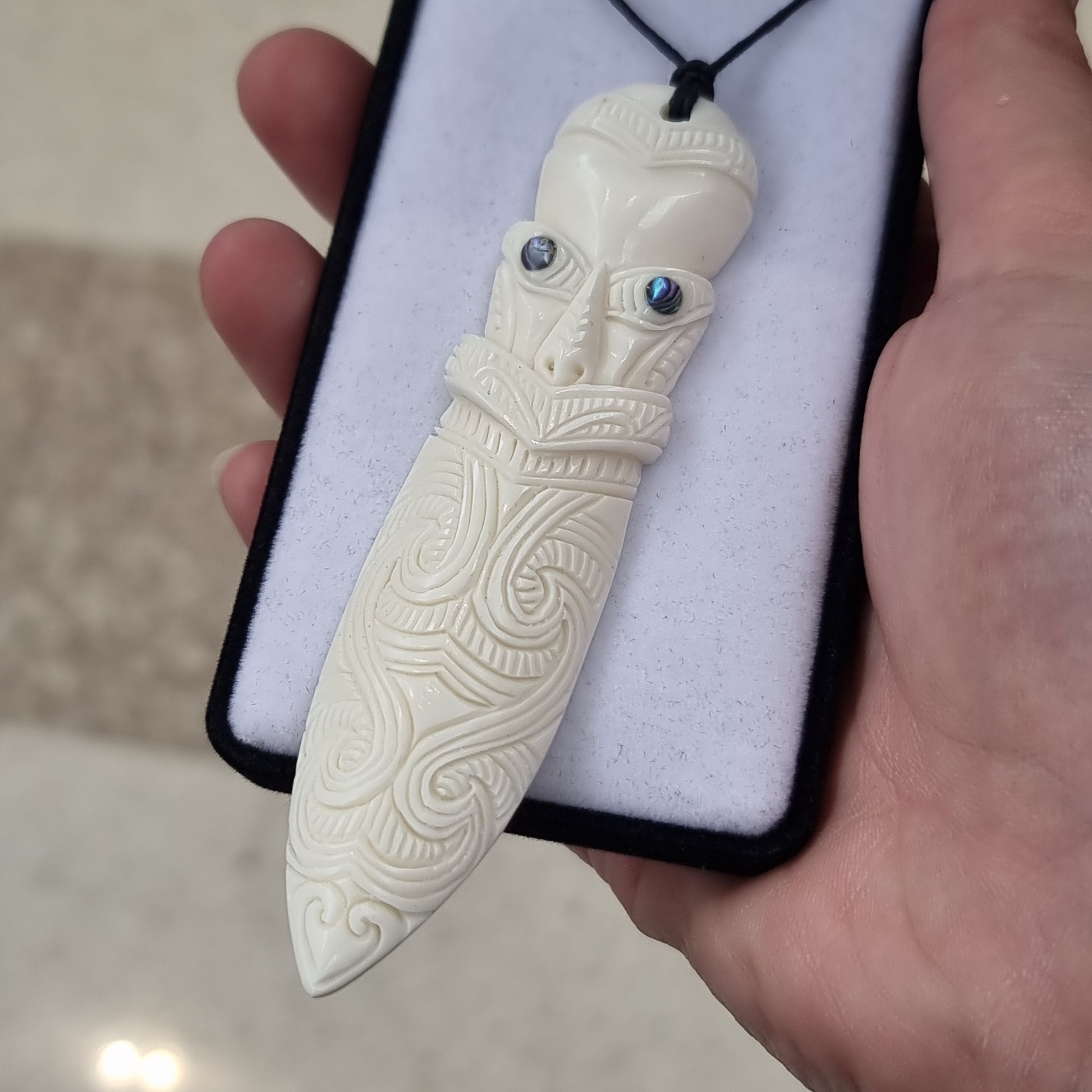 Taiaha carving - Rivendell Shop