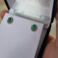 Malachite studs - Rivendell Shop