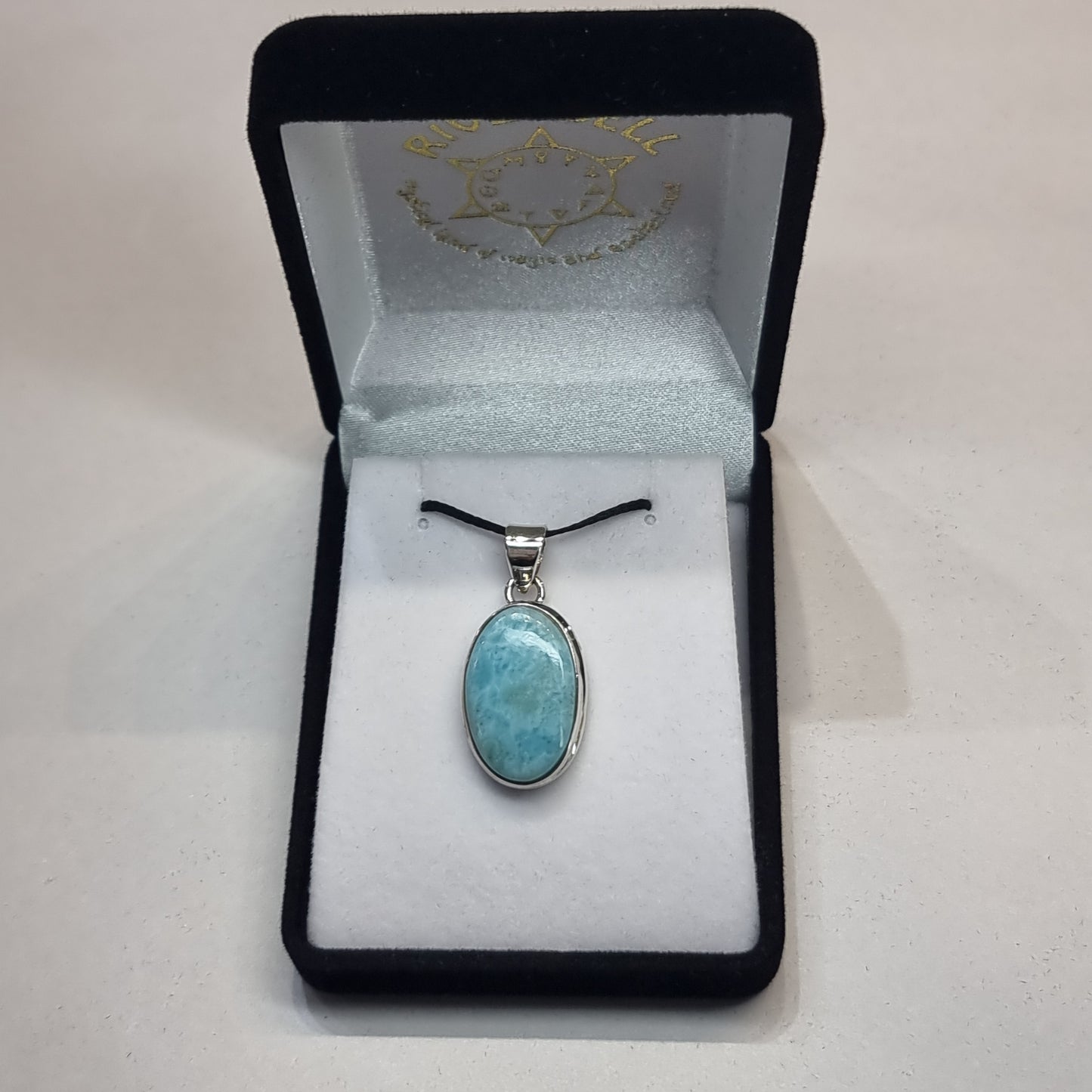 Larimar pendant - Rivendell Shop