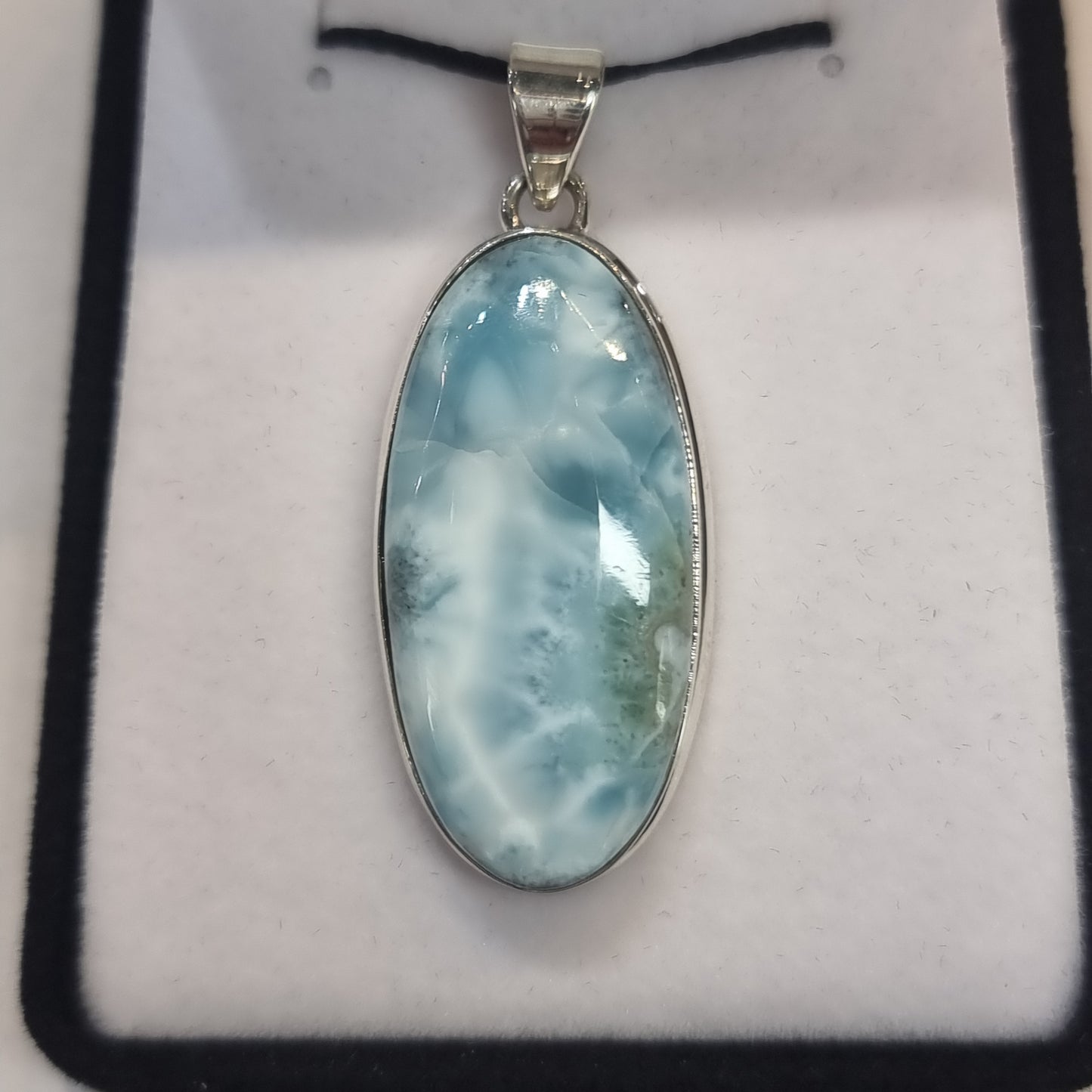 Larimar pendant - Rivendell Shop