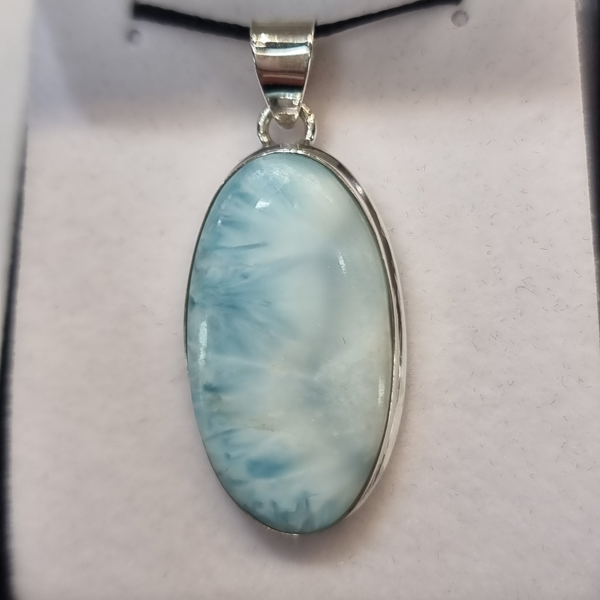 Larimar pendant - Rivendell Shop