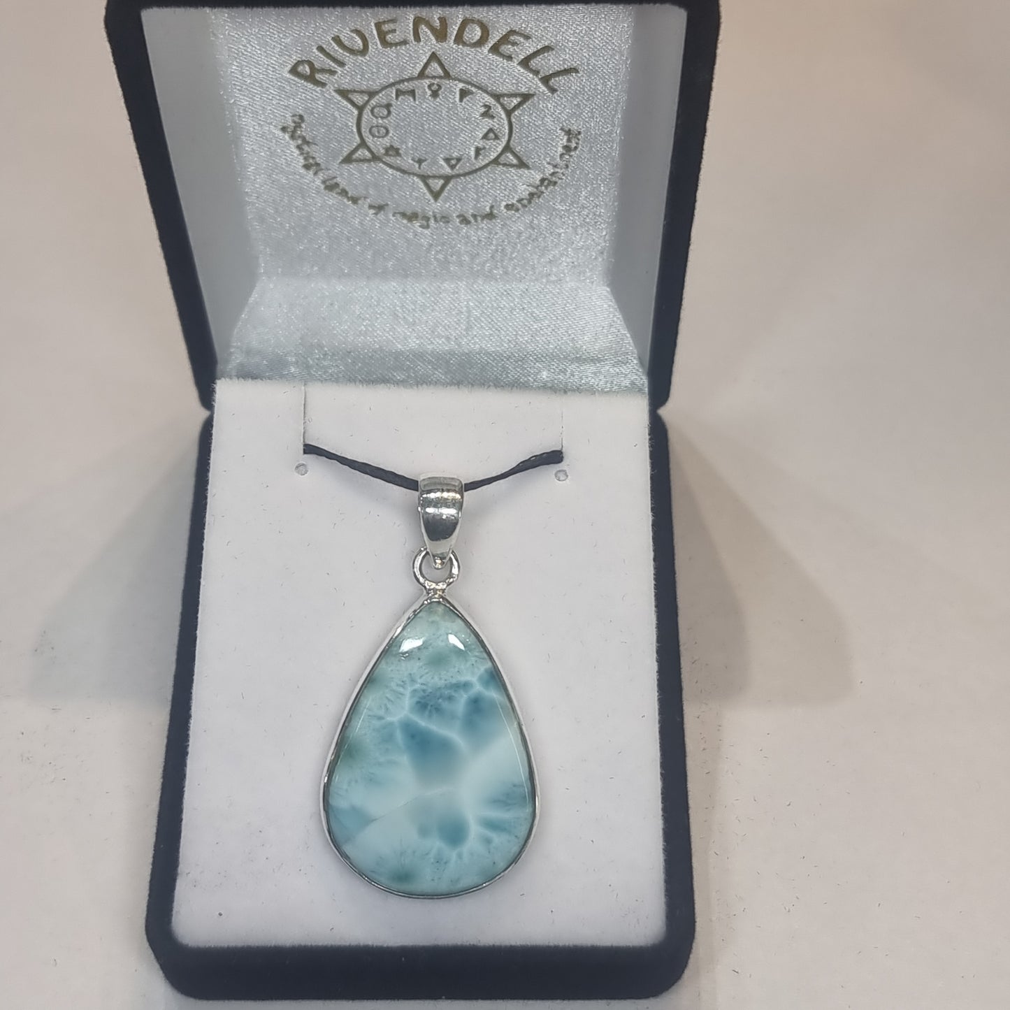 Larimar pendant - Rivendell Shop