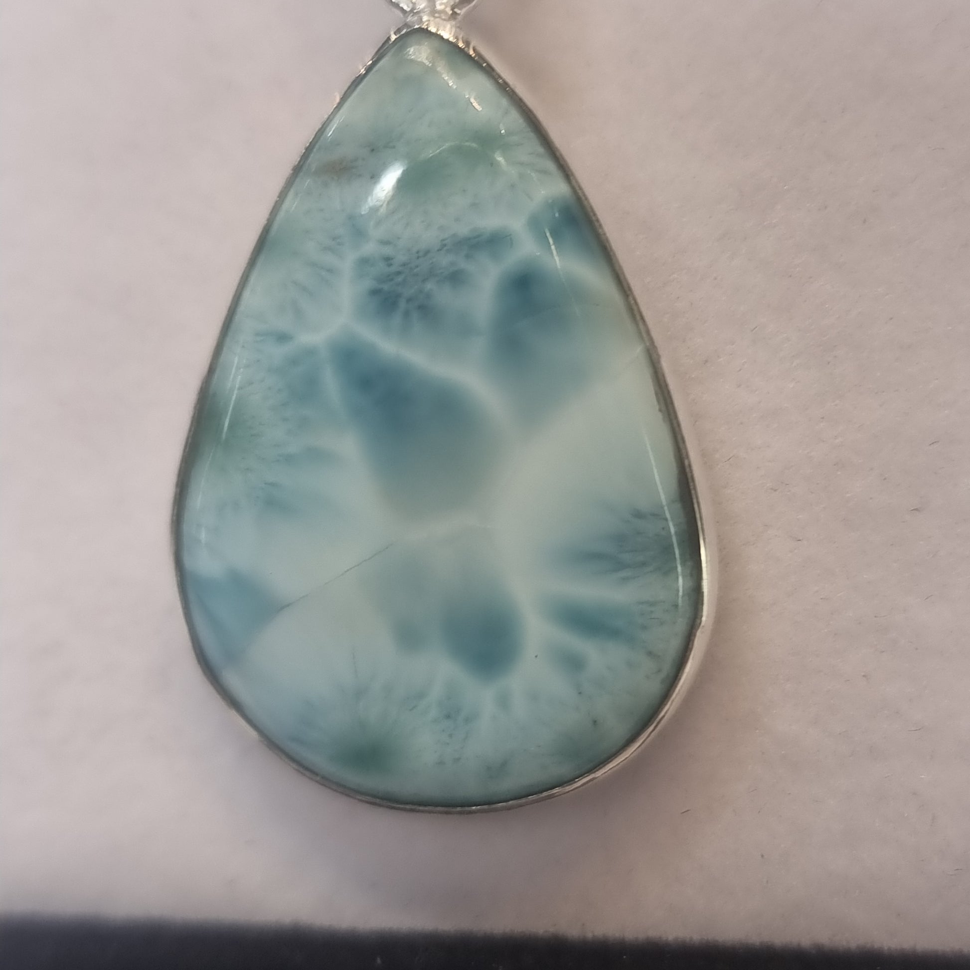 Larimar pendant - Rivendell Shop