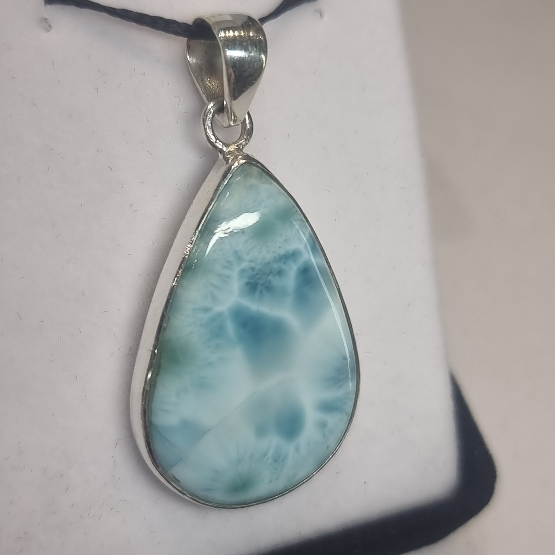 Larimar pendant - Rivendell Shop