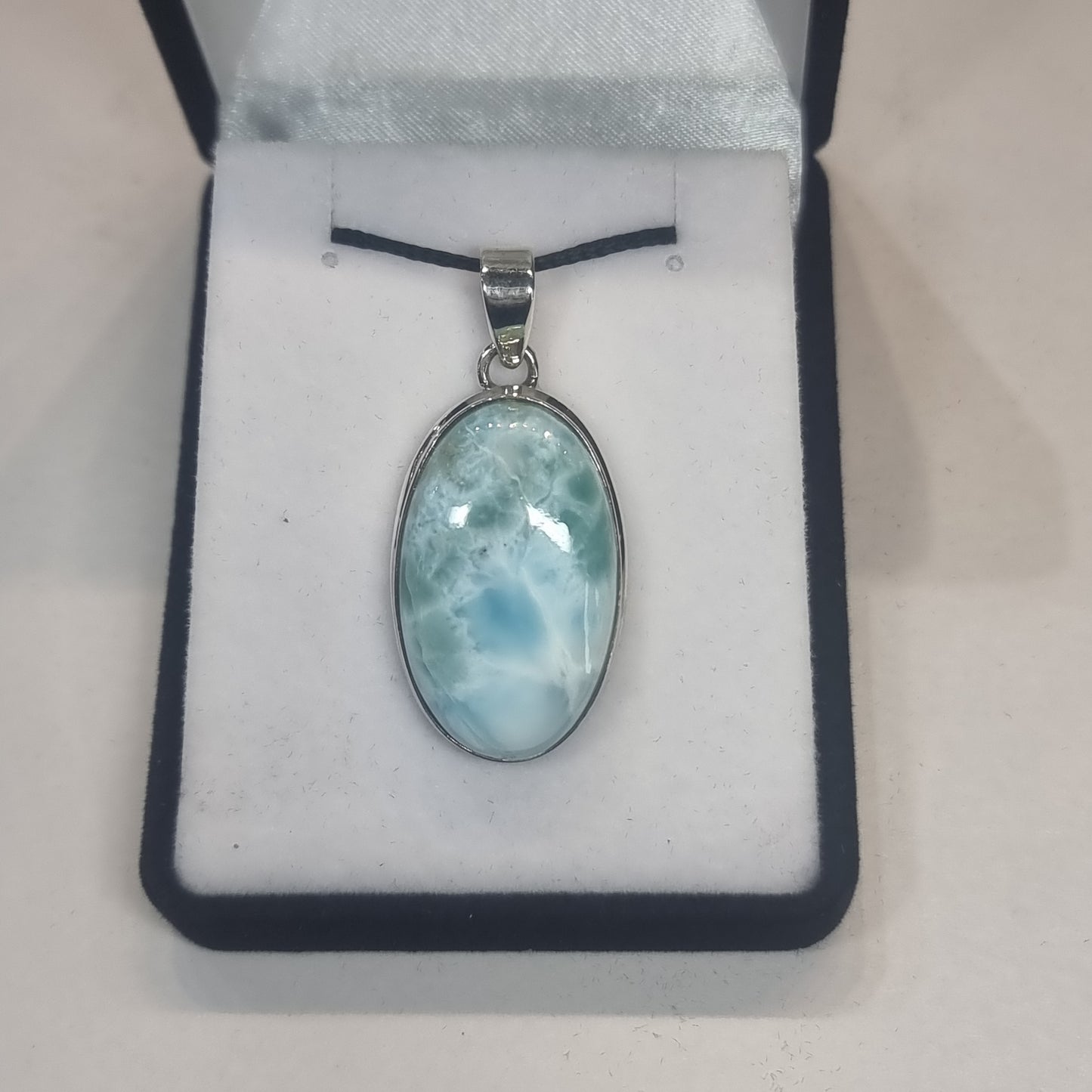 Larimar pendant - Rivendell Shop