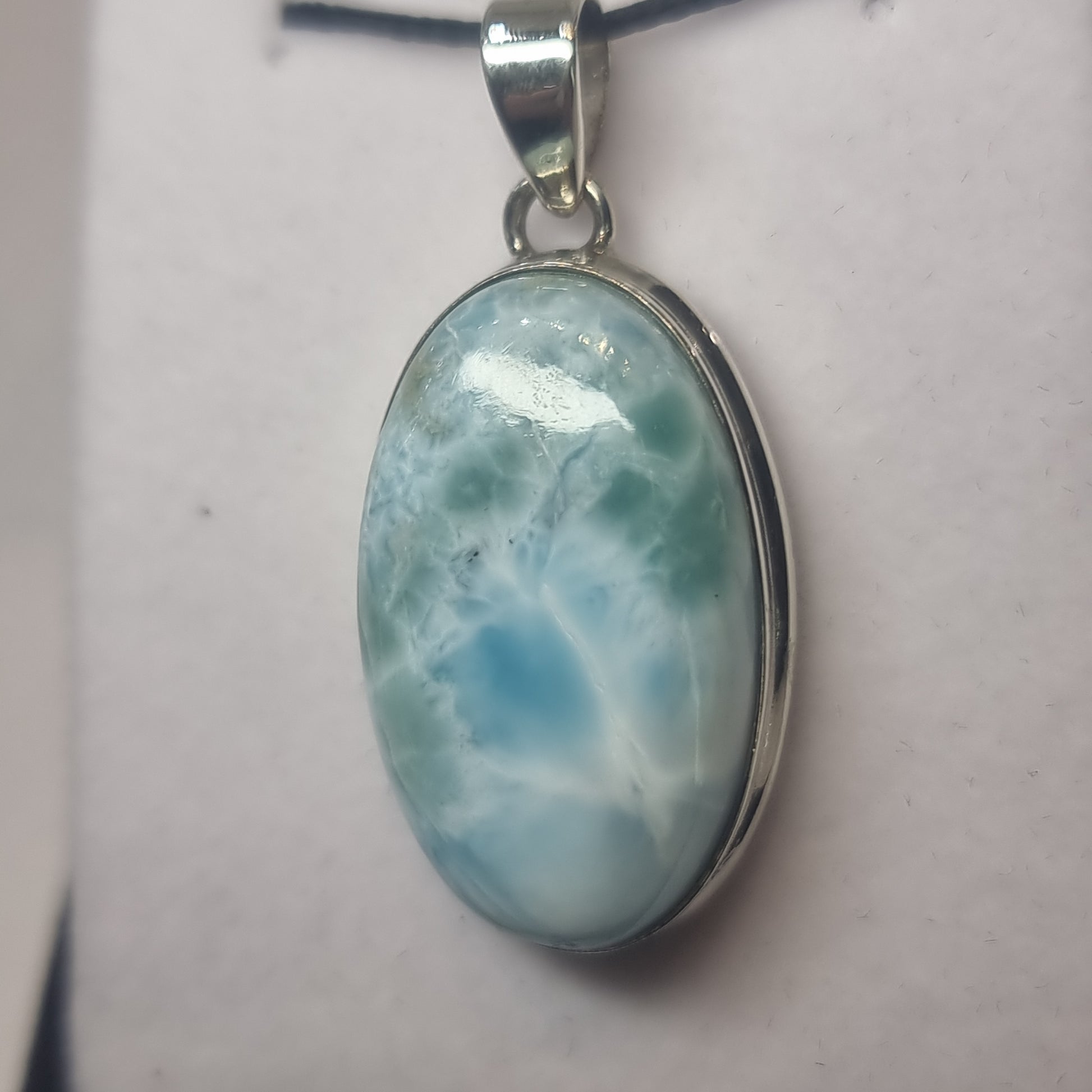 Larimar pendant - Rivendell Shop