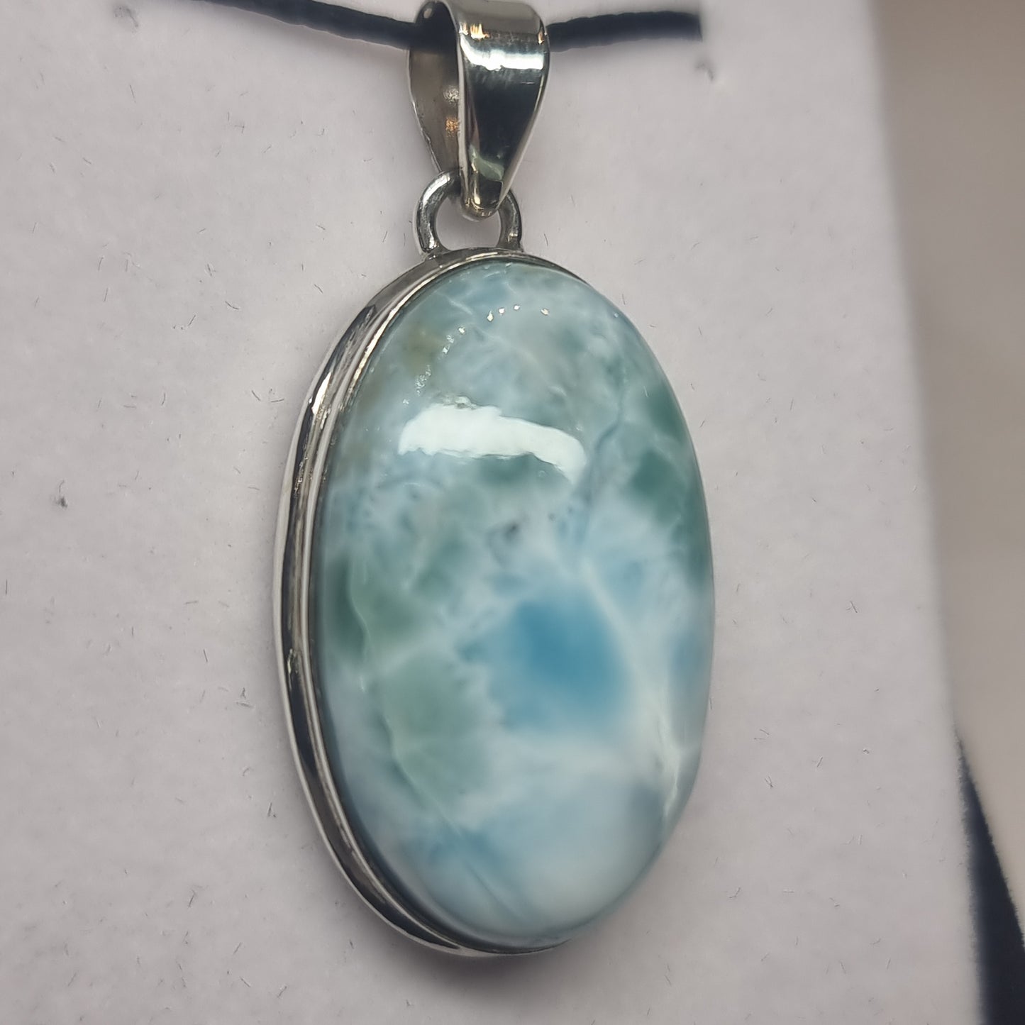 Larimar pendant - Rivendell Shop