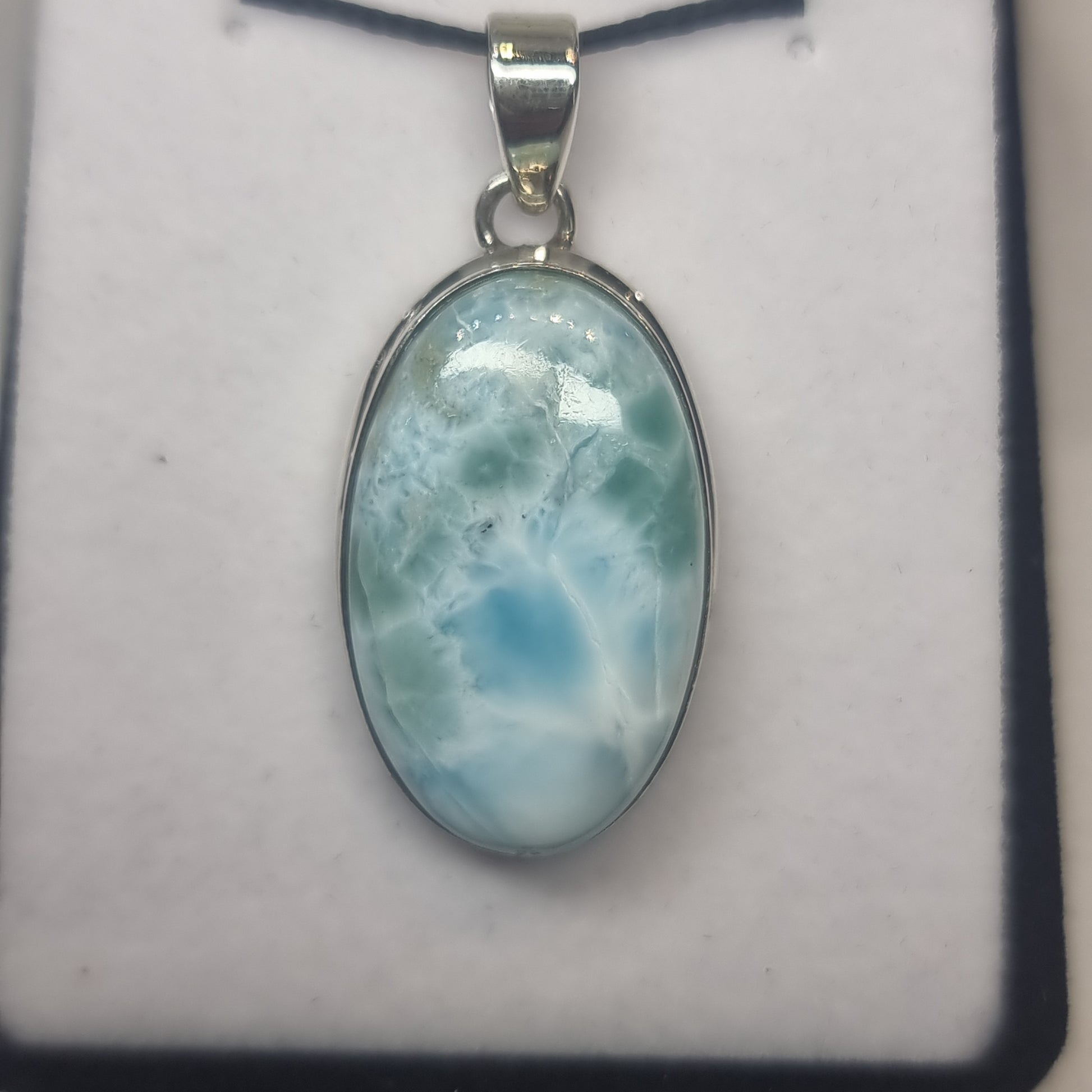 Larimar pendant - Rivendell Shop