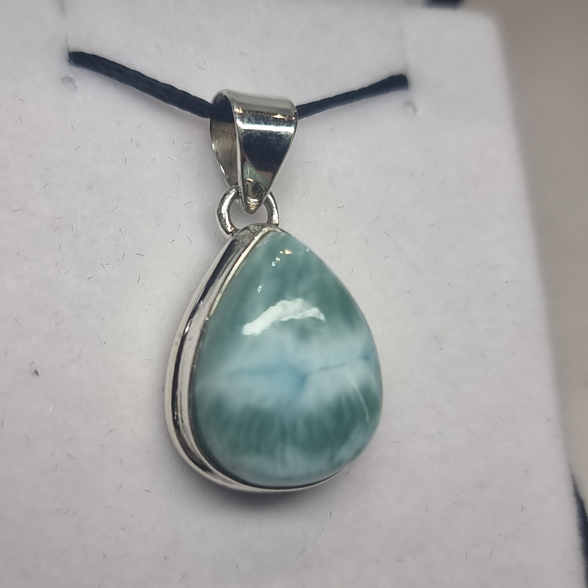 Larimar pendant - Rivendell Shop