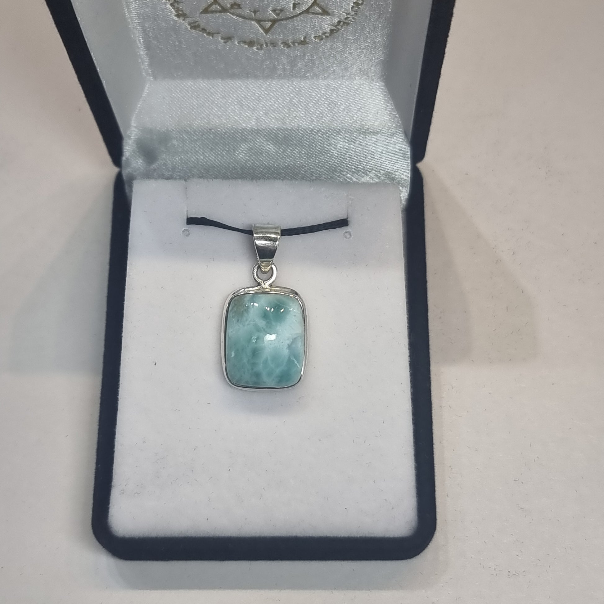 Larimar pendant - Rivendell Shop