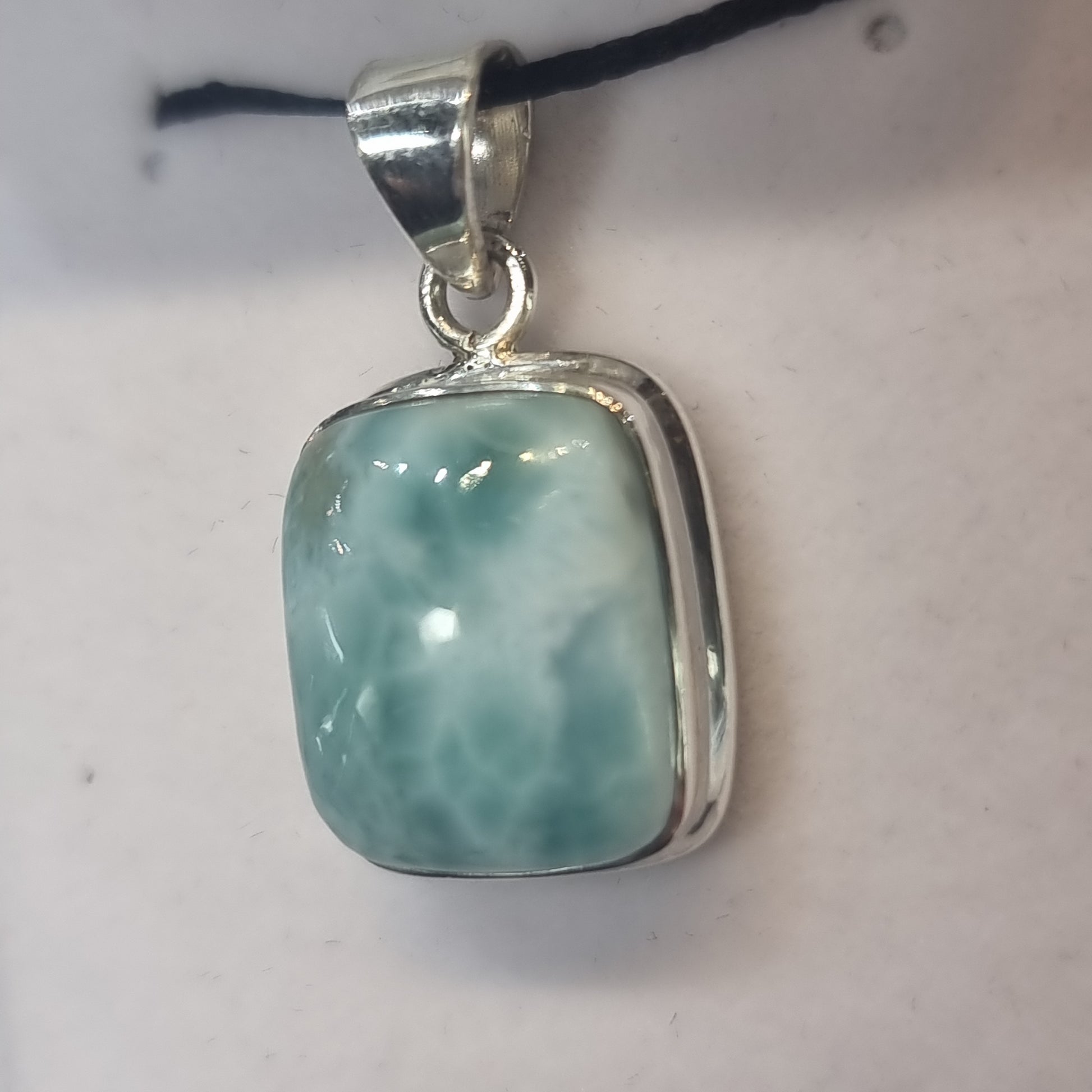 Larimar pendant - Rivendell Shop