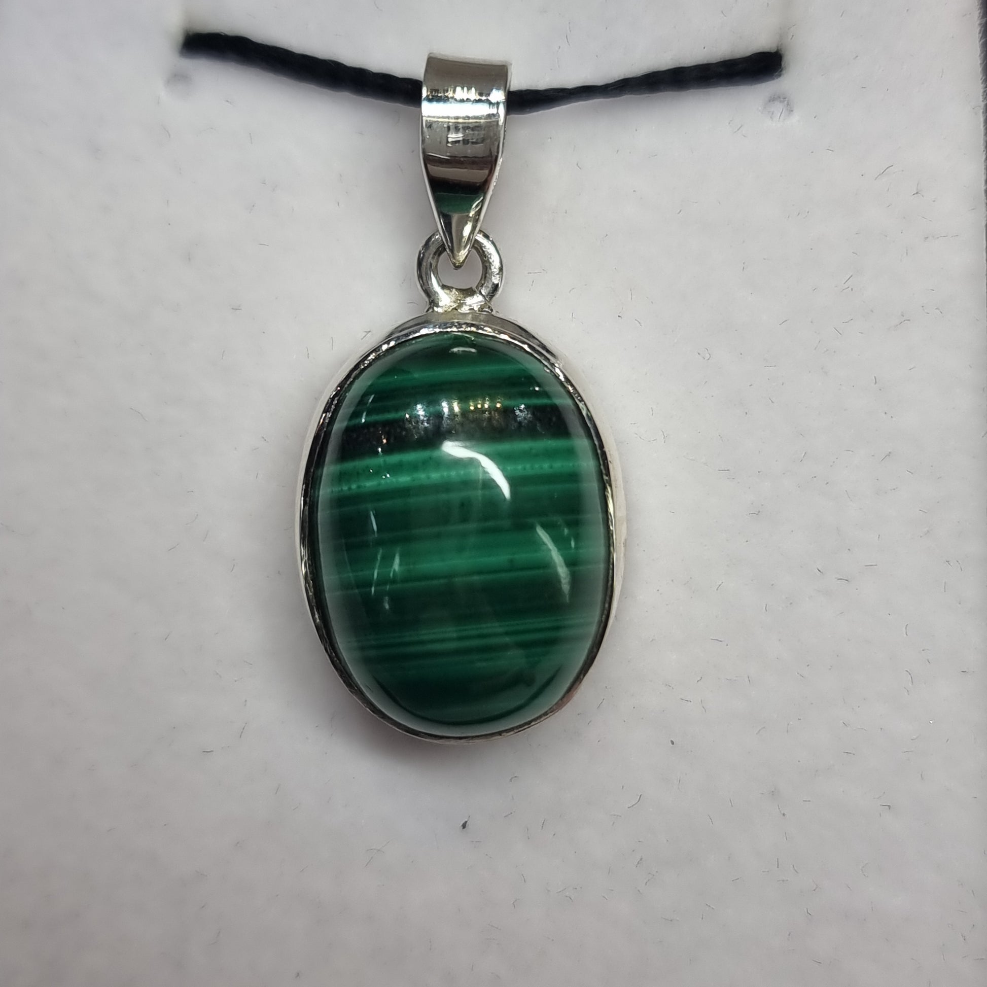 Malachite pendant - Rivendell Shop