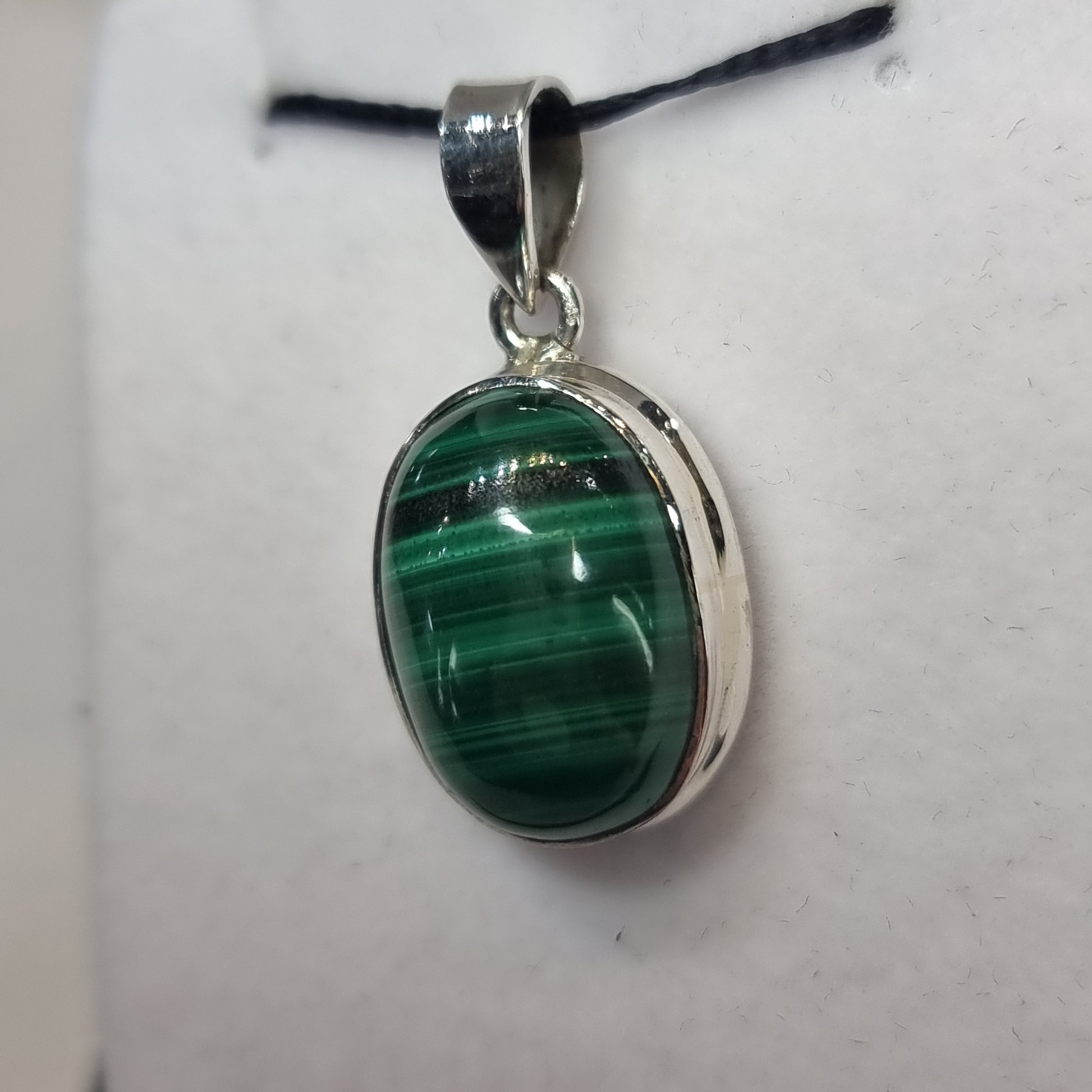 Malachite pendant - Rivendell Shop