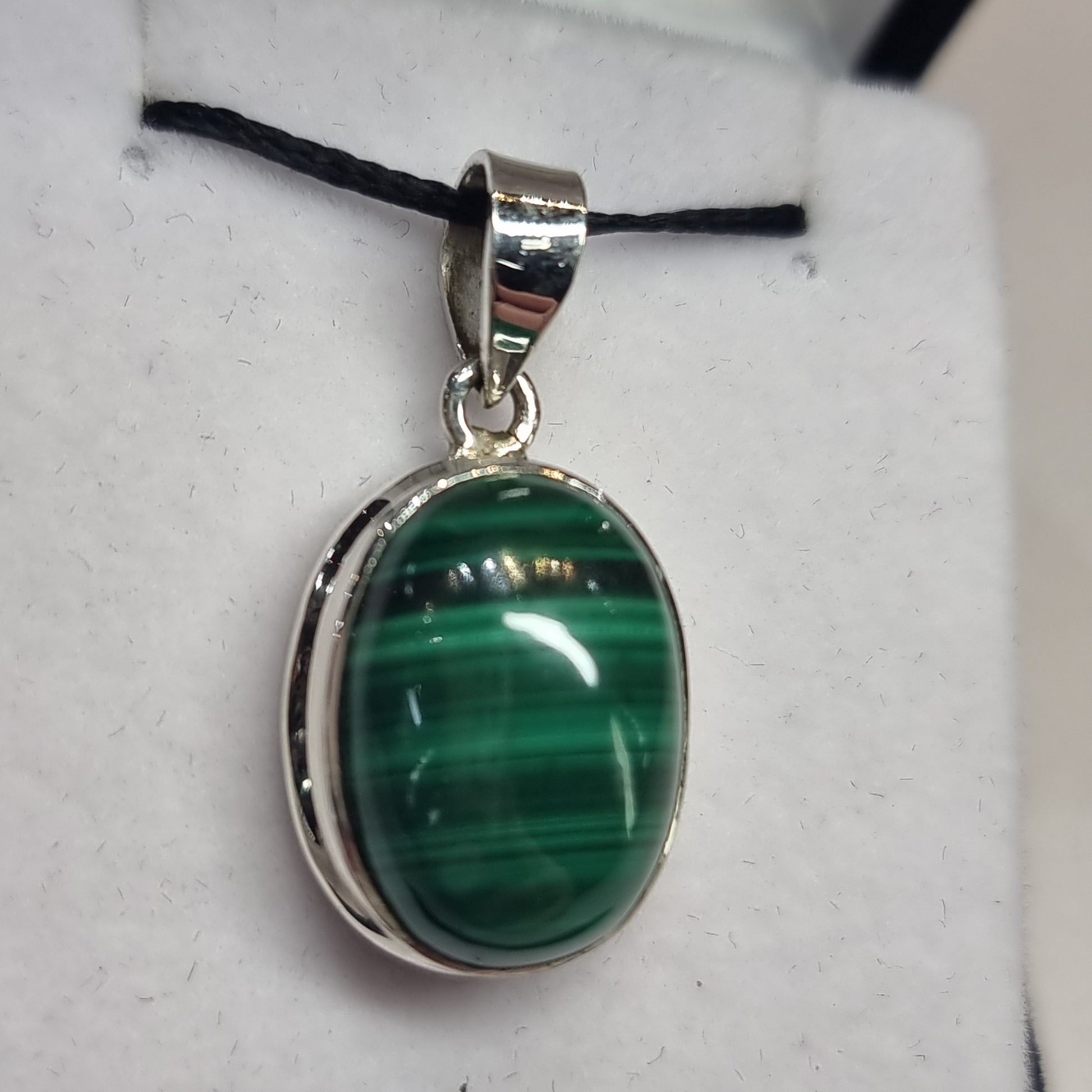 Malachite pendant - Rivendell Shop