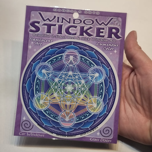 Mandala window sticker - Rivendell Shop