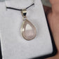 Rose quartz pendant - Rivendell Shop