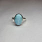 Larimar ring - Rivendell Shop
