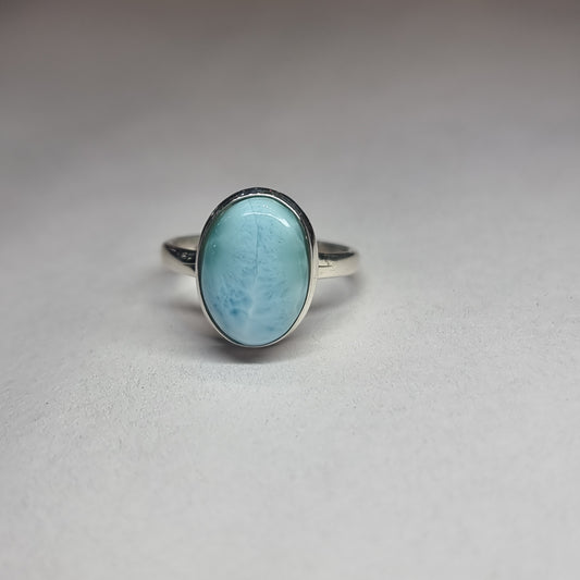 Larimar ring - Rivendell Shop