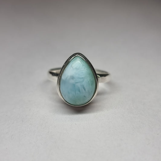 Larimar ring - Rivendell Shop