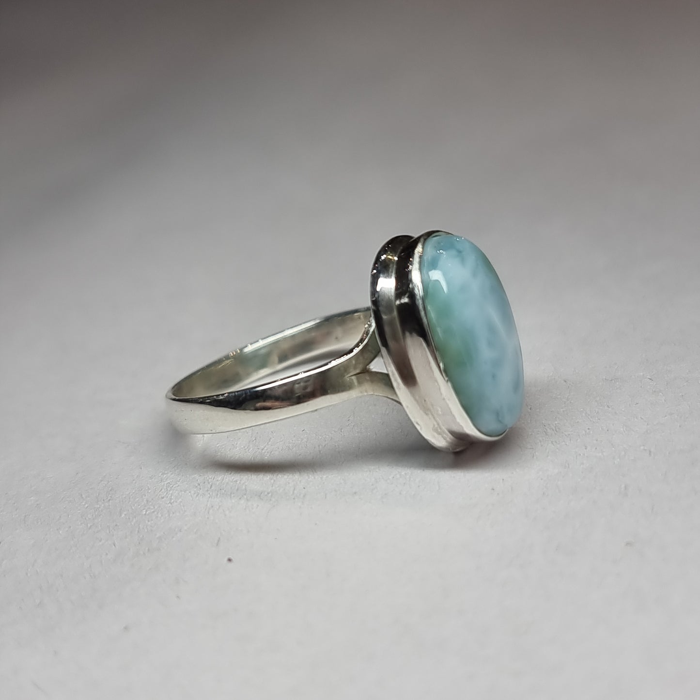 Larimar ring - Rivendell Shop