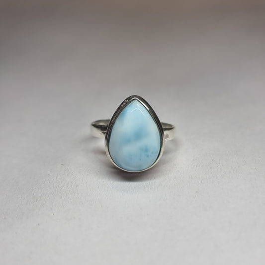 Larimar ring - Rivendell Shop