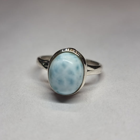 Larimar ring - Rivendell Shop