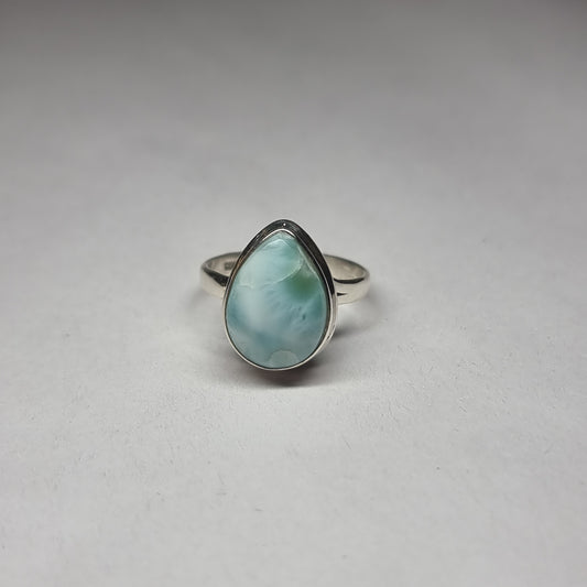 Larimar ring - Rivendell Shop
