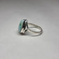 Larimar ring - Rivendell Shop