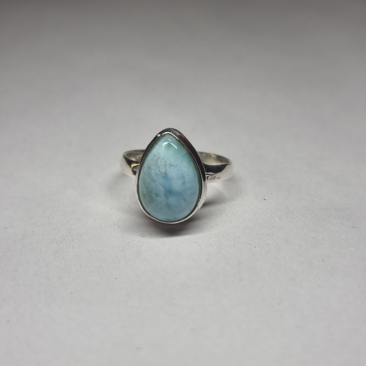 Larimar ring - Rivendell Shop