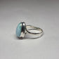 Larimar ring - Rivendell Shop