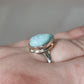 Larimar ring - Rivendell Shop