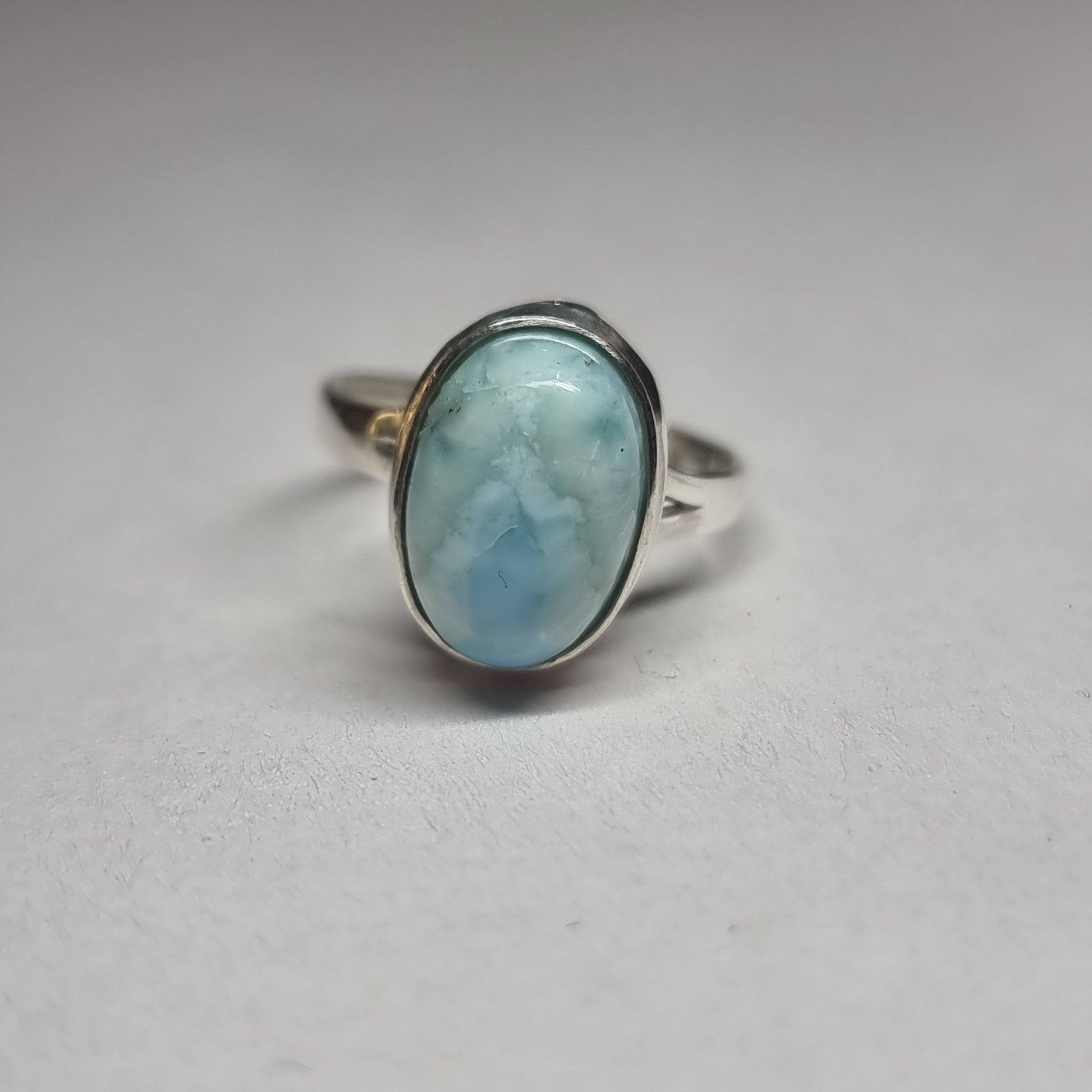 Larimar ring - Rivendell Shop