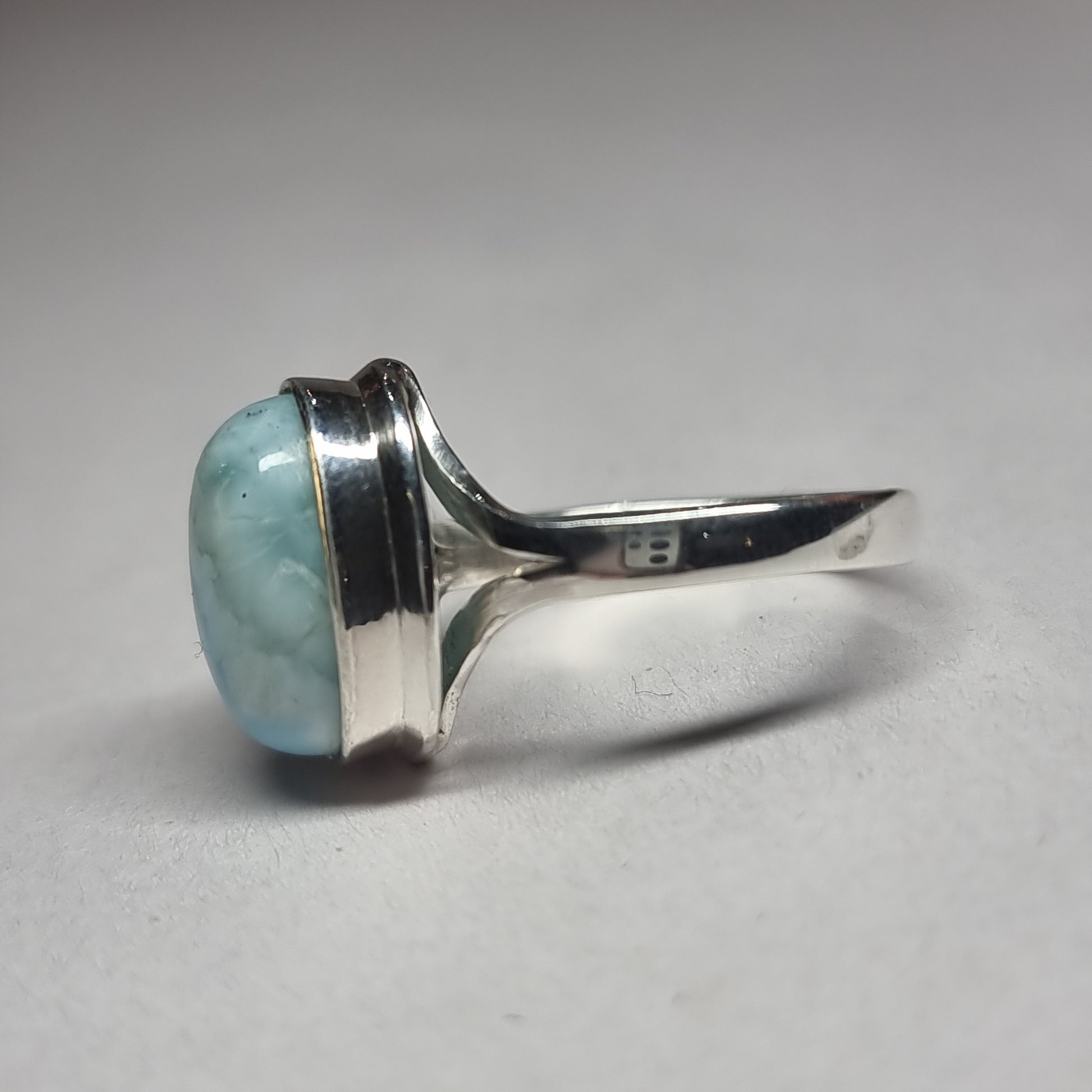 Larimar ring - Rivendell Shop