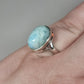 Larimar ring - Rivendell Shop