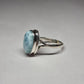 Larimar ring - Rivendell Shop