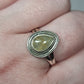 Rutilated quartz ring - Rivendell Shop