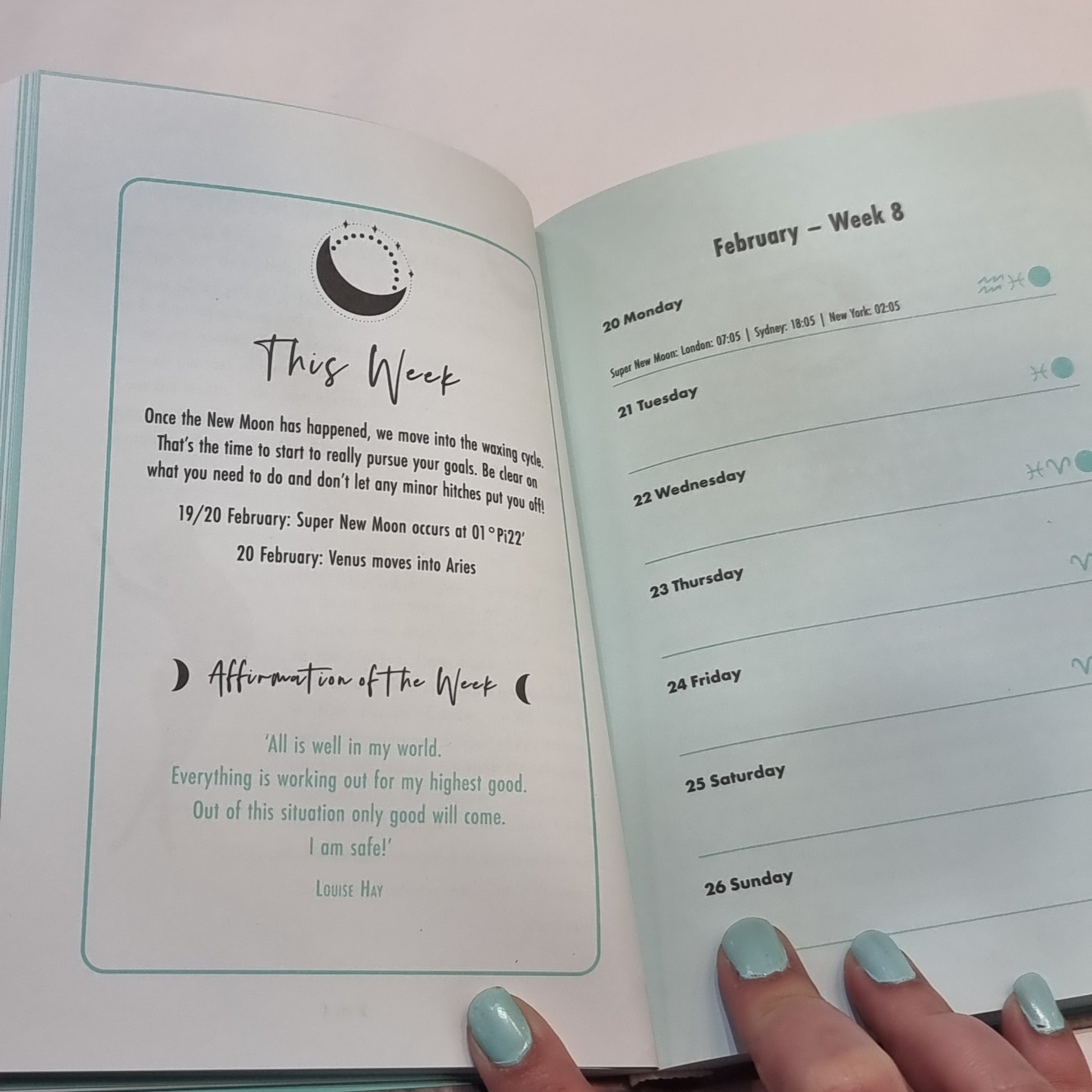 2023 moonology diary - Rivendell Shop