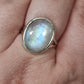 Moonstone ring - Rivendell Shop